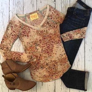 Free People Rounded Hem Top